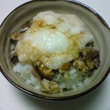 ブリのとろろ丼